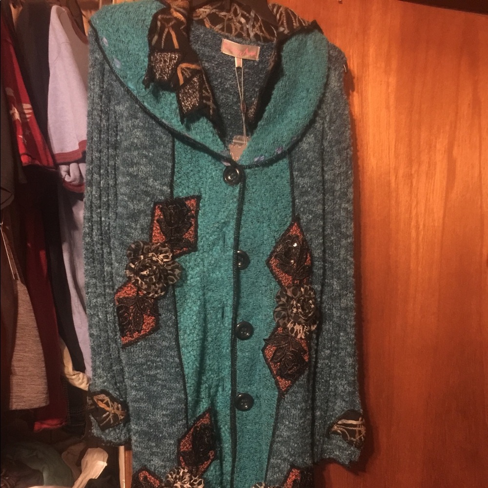 Long cardigan/sweater
